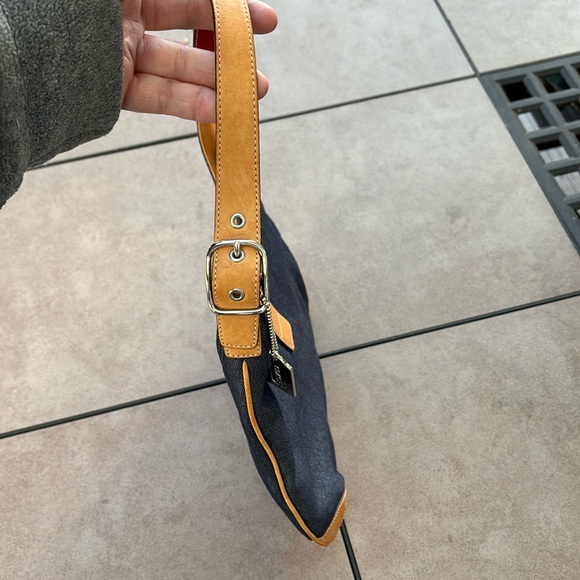 COACH LADIES BLUE DENIM BAG-K2K-8932 - Picture 9 of 13